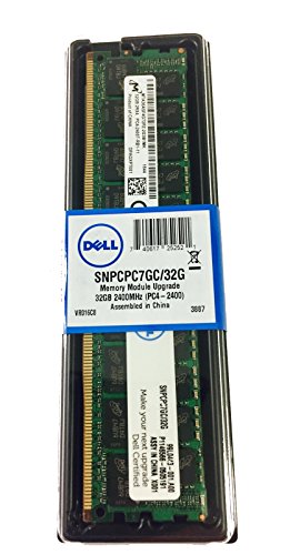 Dell Memory Module 32GB 2Rx4 DDR4 RDIMM 2400MHz, A8711888 (2Rx4 DDR4 RDIMM 2400MHz) von Dell