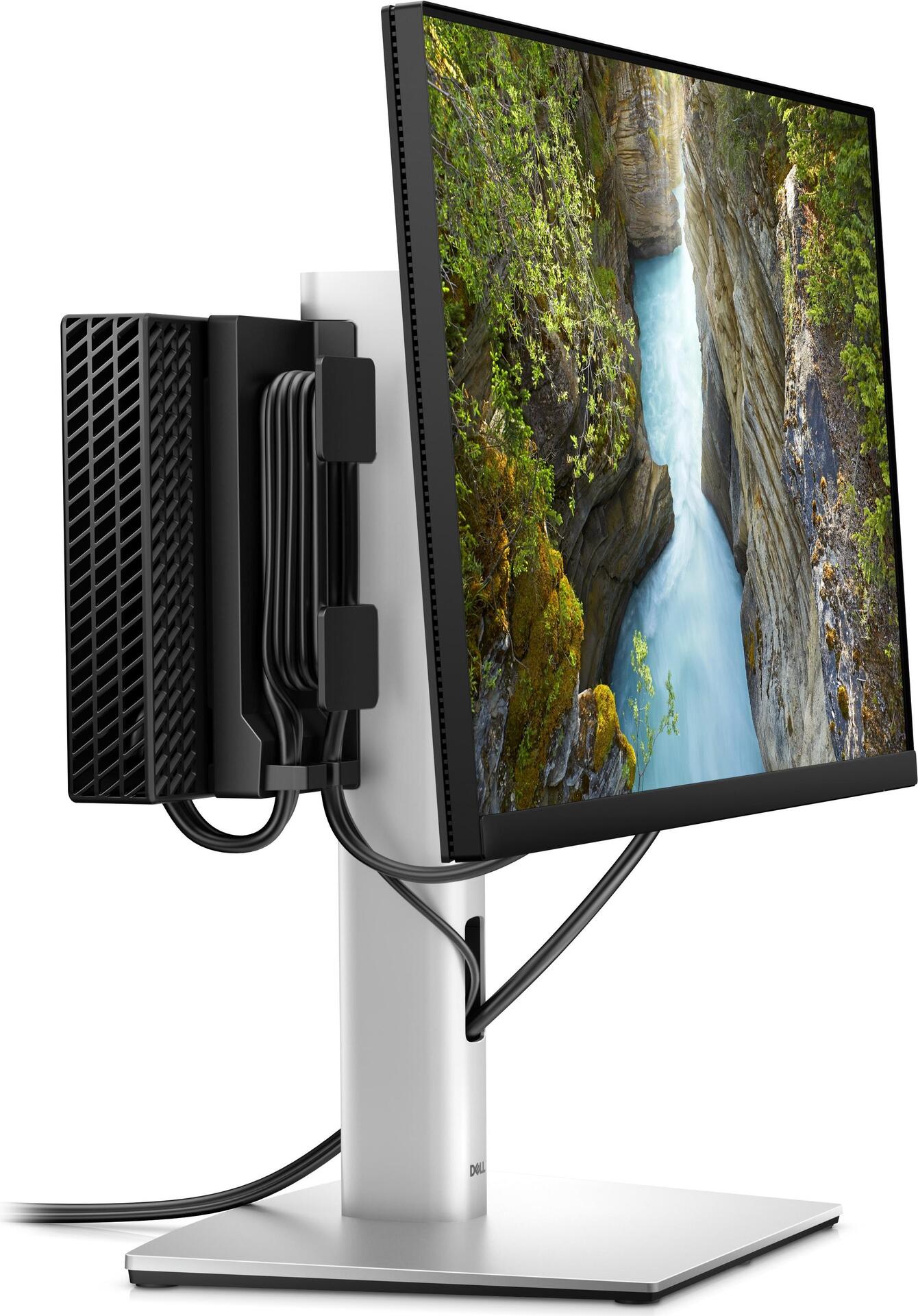 Dell Micro Form Factor All-in-One Stand MFS22 - Monitor-/Desktop-Ständer (19-27) - Silber - für OptiPlex 30XX, 50XX, 70XX von Dell