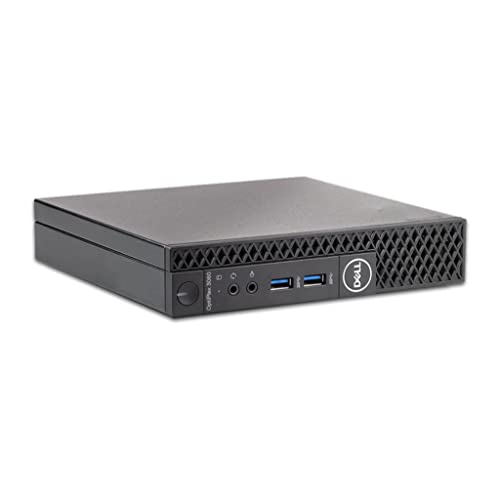 Dell OptiPlex 3060 Micro Intel Six Core i5 8500T 256GB SSD Festplatte 8GB Speicher Windows 11 Pro Desktop Computer Mini PC (Generalüberholt) von Dell