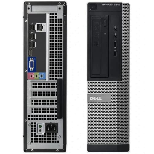 Dell Optiplex 3010 SFF 2,90 GHz Window 11 Pro | SSD konfigurierbar HDMI DVD-RW | PC Festplatte Unternehmen Home Smartworking DAD (wiederaufbereitet) (4 GB RAM SSD 120 GB) von Dell
