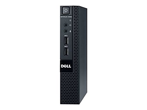 Dell Optiplex 3020 Micro Zentraleinheit (ohne Display) schwarz (Intel Core i3, 4 GB RAM, 500 GB, Intel HD Graphics 4400, Win 7) von Dell