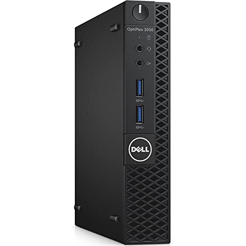 Dell Optiplex 3050 Mini PC Desktop Intel Core i7-6700T RAM 16GB SSD 240GB USB 3.0 HDMI Windows 11 Pro + Office (Generalüberholt) von Dell