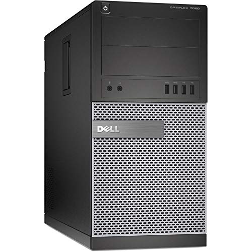Dell Optiplex 7020 Tower Core i5 4570 3,2 GHz 8 GB 240 GB SSD DVD Wi-Fi Win 10 Pro (Renewed) von Dell