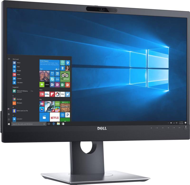 Dell P2418HZ - LED-Monitor - 61 cm (24) (23.8 sichtbar) - 1920 x 1080 Full HD (1080p) @ 60 Hz - IPS - 250 cd/m² - 1000:1 - 6 ms - HDMI, VGA, DisplayPort - Lautsprecher - Schwarz - mit 3 Jahre Advanced Exchange- und Premium Panel- von Dell