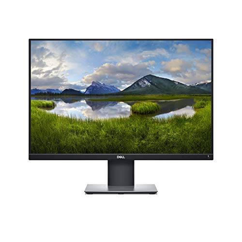 Dell P2421, 24 Zoll, Full HD 1920x1080, 60 Hz, IPS entspiegelt, 16:9, 5 ms (extrem), höhenverstellbar/neigbar/drehbar, VESA, DisplayPort, HDMI, VGA, DVI, 3 Jahre Austauschservice, schwarz/silber von Dell