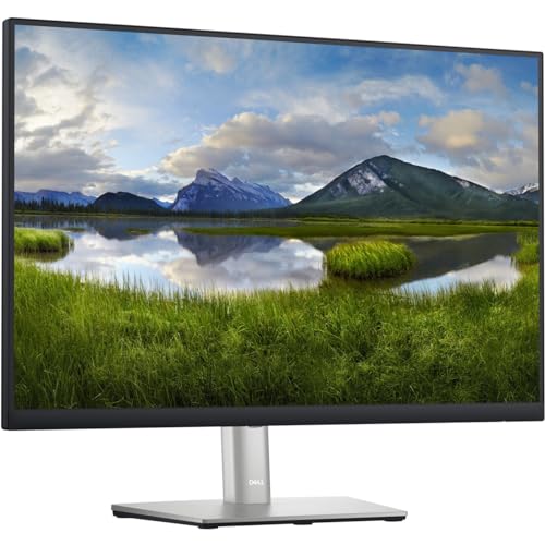 Dell P2423 24 Zoll WUXGA (1920x1200) 16:10 Monitor, 60Hz, IPS, 5ms, 99% sRGB, DisplayPort, HDMI, DVI, VGA, 5x USB, 3 Jahre Garantie, Schwarz von Dell