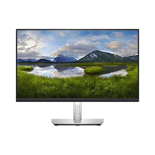 Dell P2423D 24 Zoll QHD (2560x1440) Monitor, 60Hz, IPS, 5ms, 99% sRGB, DisplayPort, HDMI, 5x USB, 3 Jahre Garantie, Schwarz von Dell