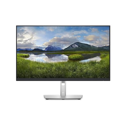 Dell P2722H 27 Zoll Full HD (1920x1080) Monitor, 60Hz, IPS, 5ms, 99% sRGB, DisplayPort, HDMI, VGA, 5x USB, 3 Jahre Garantie, Schwarz von Dell