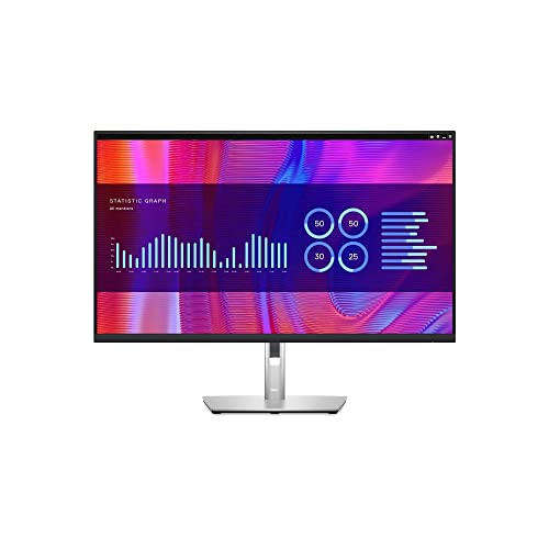 Dell P3223DE USB-C 31.5 Zoll QHD (2560x1440) Monitor, 60Hz, IPS, 5ms, 99% sRGB, USB-C, 2x DisplayPort, HDMI, 4x USB, 3 Jahre Garantie, Schwarz von Dell