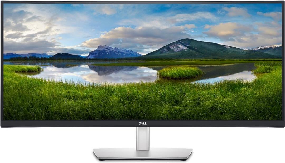 Dell P3424WE - LED-Monitor - gebogen - 86.4 cm (34) (34.14 sichtbar) - 3440 x 1440 WQHD @ 60 Hz - IPS - 300 cd/m² - 1000:1 - 5 ms - HDMI, DisplayPort [Energieklasse F] (DELL-P3424WE) von Dell