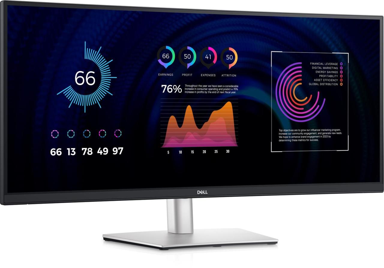 Dell P3424WE Monitor (34,1 Zoll) 86,7cm von Dell