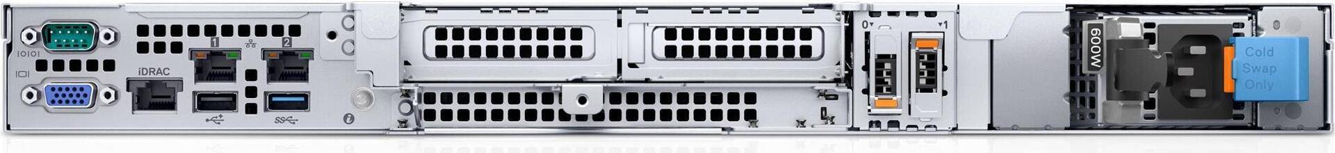 Dell PowerEdge R260 - Server - Rack-Montage - 1U - 1-Weg - 1 x Xeon E-2436 / 2.9 GHz - RAM 16 GB - SAS - Hot-Swap 6.4 cm (2.5) (XX3GJ) von Dell