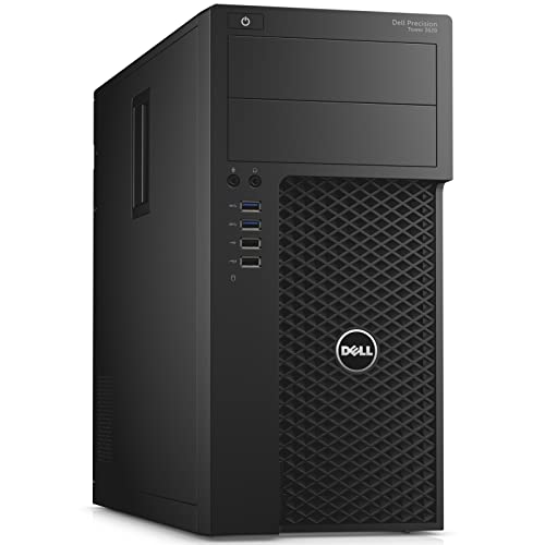 Dell Precision 3620 Tower PC Desktop (überholt) CPU Intel Core i7-6700, RAM 16GB DDR4, SSD 512GB SATA, DP und HDMI, Windows 10 Pro + Office Paket von Dell