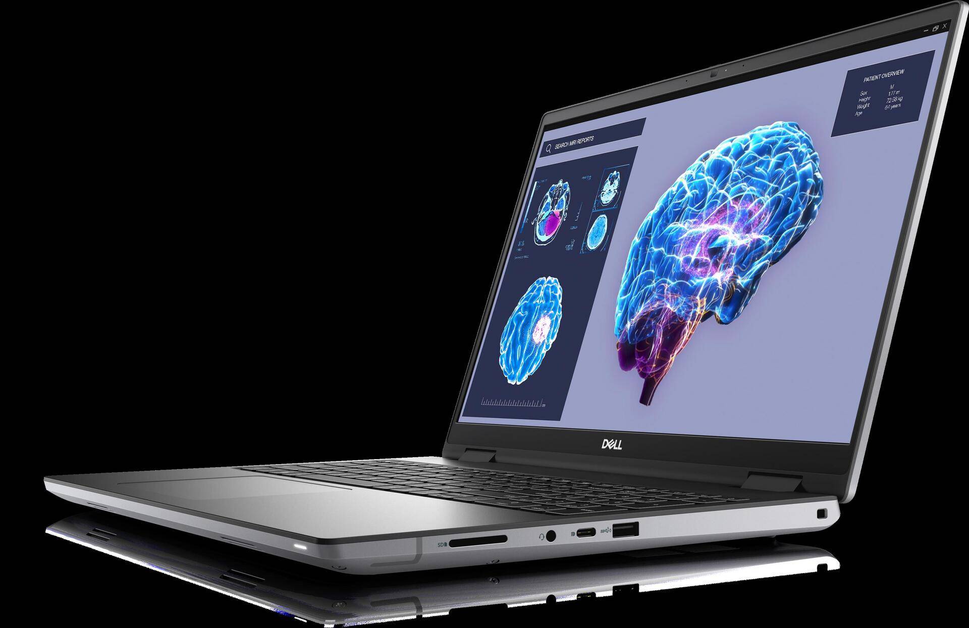Dell Precision 7680 - Intel Core i9 13950HX / 2.2 GHz - Win 11 Pro - NVIDIA RTX 3500 Ada - 32 GB RAM - 1 TB SSD NVMe, Class 40 - 40.64 cm (16) 1920 x 1200 (Full HD Plus) - 802.11a/b/g/n/ac/ax (Wi-Fi 6E), Bluetooth - Grau - BTP - mit 3 Jahre Dell ProSupport von Dell