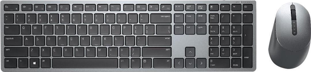 Dell Premier Wireless Keyboard and Mouse KM7321W - Tastatur-und-Maus-Set - kabellos - 2.4 GHz, Bluetooth 5.0 - QWERTY - USA International - Titan Gray Dell Premier Wireless Keyboard and Mouse KM7321W - Tastatur-und-Maus-Set - kabellos - 2.4 GHz, Bluetooth 5.0 - QWERTY - USA International - Titan Gray von Dell