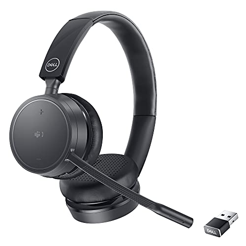 Dell Pro Wireless-Headset WL5022 On-Ear (kabellos, Bluetooth, USB), Schwarz von Dell