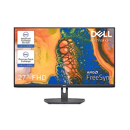 Dell S2721NX 27 Zoll Full HD (1920x1080) Monitor, 75Hz, IPS, 4ms, AMD FreeSync, Ultradünner Rahmen, 2x HDMI, 3 Jahre Garantie, Schwarz von Dell