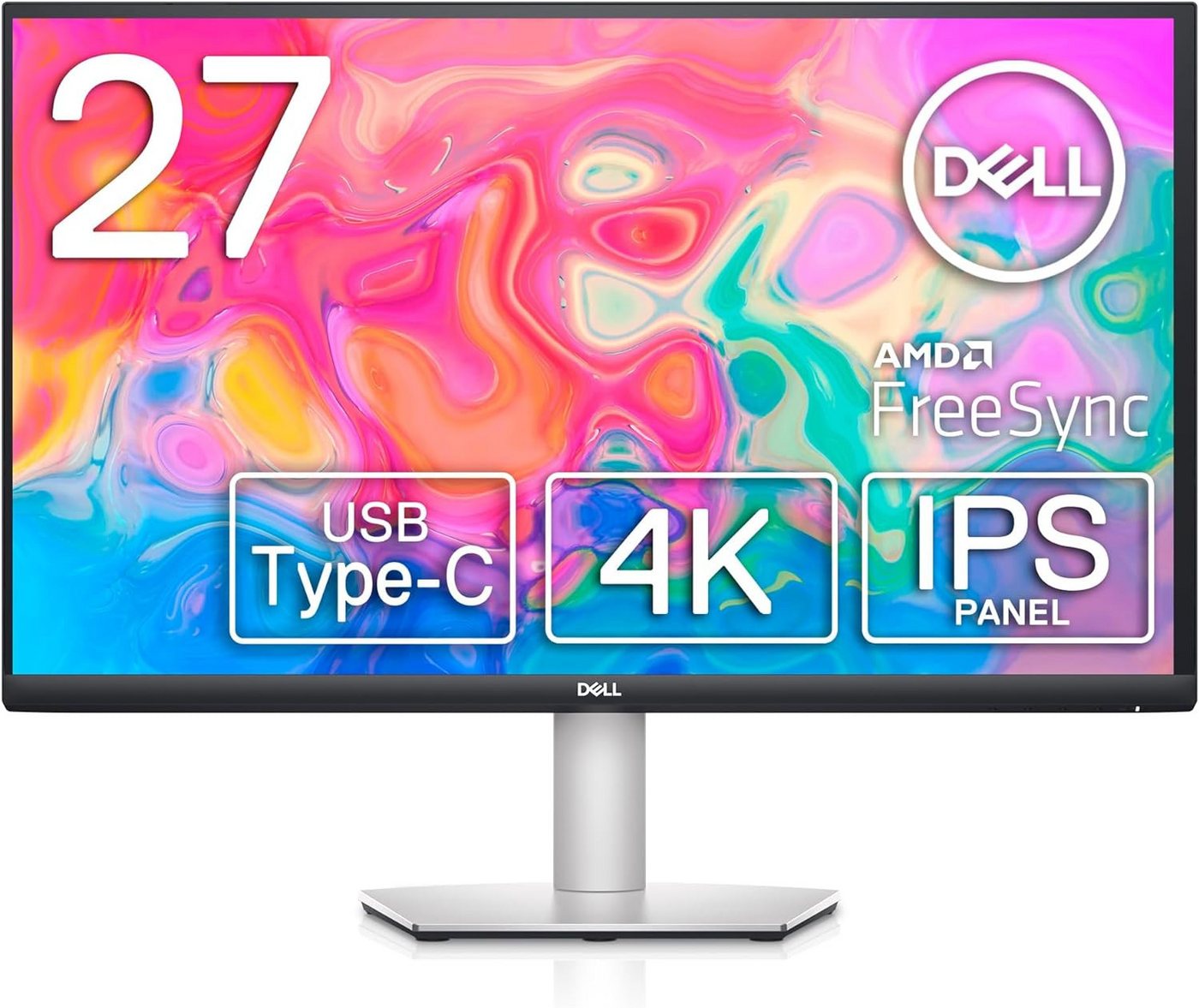 Dell S2722QC USB-C 4K UHD TFT-Monitor (3.840 x 2.160 px, 4k UHD) von Dell