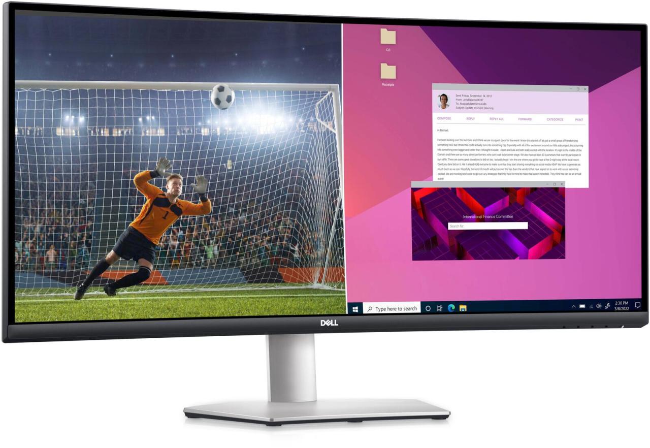 Dell S3423DWC Monitor (34") 86,36cm von Dell