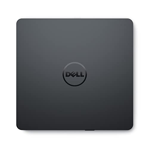 Dell Slim DW316 - Laufwerk - DVD+-RW (+-R DL) DVD-RAM - 8x8x5x - USB2.0 - extern - für Inspiron 14 54XX, 15 55XX, 17 5758, OptiPlex 3020, 9020, Vostro 15 3558, XPS 13 (784-BBBI), schwarz von Dell