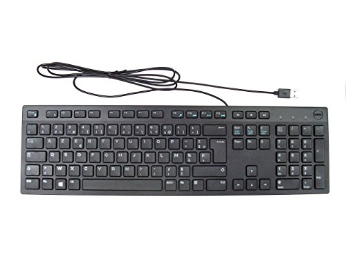 Dell Slim-Tastatur, USB, AZERTY, KB216, Dell-Nr. R5KCK von Dell