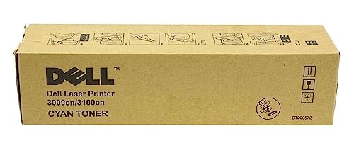 Dell T6412 Standard Capacity Toner für 3000CN/3100CN Laser Printer, 2000 Seiten, Cyan von Dell