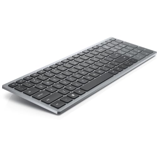 Dell Tastatur KB740-GY-R-SPN, Grau, QWERTY-Tastatur, Spanisch von Dell