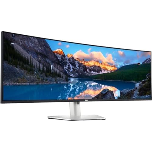 Dell UltraSharp U4924DW - LED-Monitor - 124.5 cm (49") - 5120 x 1440 5K Dual QHD @ 60 Hz - 350 cd/m² - 2000:1-5 ms - 2xHDMI, DisplayPort, USB-C - Lautsprecher - mit 3 Years Basic Hardware Service von Dell