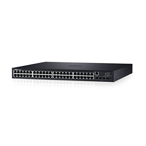 Dell n1548p – Switches Netze (IEEE 802.1 ab, IEEE 802.1d, IEEE 802.1p, IEEE 802.1q, IEEE 802.1s, IEEE 802.1 V, IEEE 802.1 W, IEEE 802, verwaltet, L3, Gigabit Ethernet (10/100/1000), 1U, Schwarz) von Dell