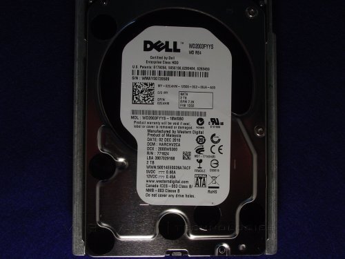 HDD 2TB 72K 3,5 Zoll (8,9 cm) (Generalüberholt) von Dell