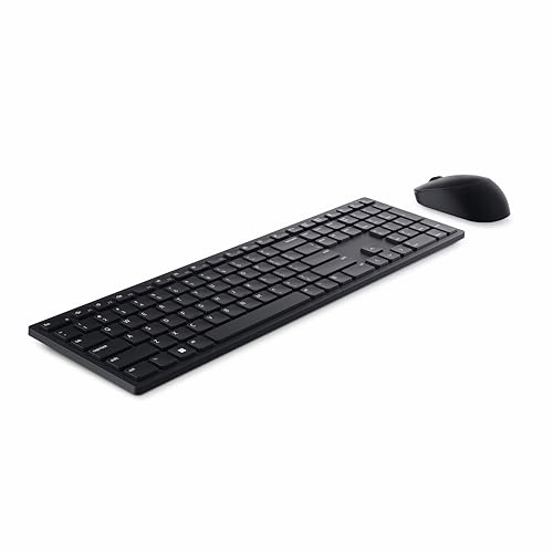 Kabellose Tastatur und Maus Dell Pro, KM5221W, Italienisch (QWERTY), Schwarz von Dell