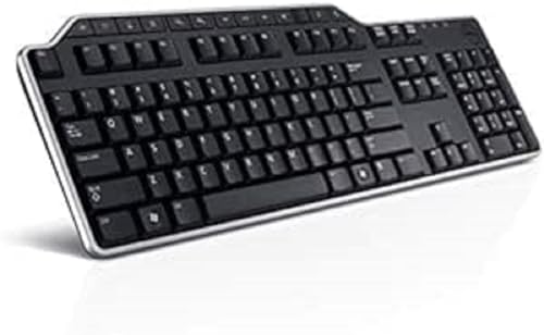 Keyboard USB Dell KB-522 Black IT von Dell