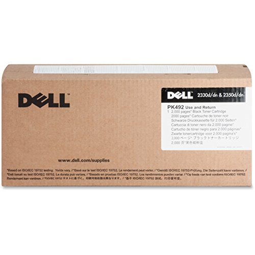 Original Dell 2330d/dn & 2350d/dn Standart Capacity Black Toner Kit, ca. 2.000 Seiten von Dell