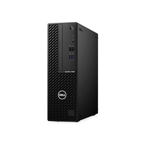 PC Dell 3080 SFF Display 27 Zoll (68,6 cm) Intel I7-10700 RAM, 32 GB SSD, 1 TB, HDMI, WiFi W11 (generalüberholt) von Dell