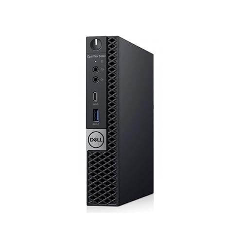 PC Dell OptiPlex 5060 Micro-Display 27 Zoll (68,6 cm) Intel I7-8700T RAM, 32 GB SSD, 2 TB W11, WiFi (generalüberholt) von Dell