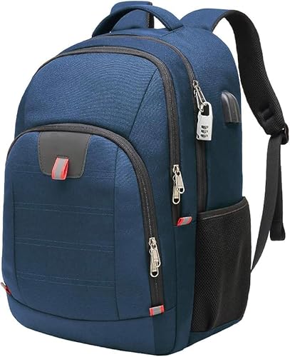 Della Gao Laptop Rucksack Herren Anti-Diebstahl Rucksack für 17 zoll Daypack Multifunktion Business Taschen Wasserdicht Großer mit USB Ladeanschluss für Arbeit Reisen,für Männer Della Gao Laptop Rucksack Herren Anti-Diebstahl Rucksack für 17 zoll Daypack Multifunktion Business Taschen Wasserdicht Großer mit USB Ladeanschluss für Arbeit Reisen,für Männer von Della Gao