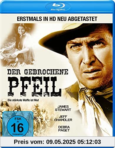 Der gebrochene Pfeil - Kinofassung (in HD neu abgetastet, mit Wendecover) [Blu-ray] von Delmer Daves
