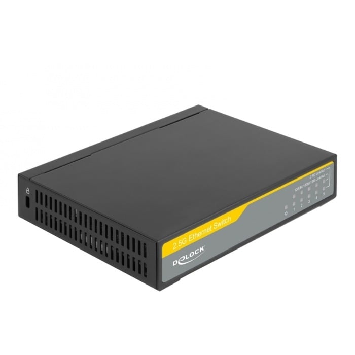 2,5 Gigabit Ethernet Switch 5 Port von Delock