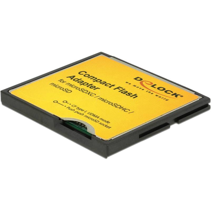 Adapter CF I zu micro SDHC, Kartenleser von Delock