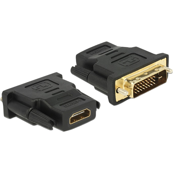 Adapter DVI 24+1 Stecker > HDMI Buchse Adapter DVI 24+1 Stecker > HDMI Buchse von Delock