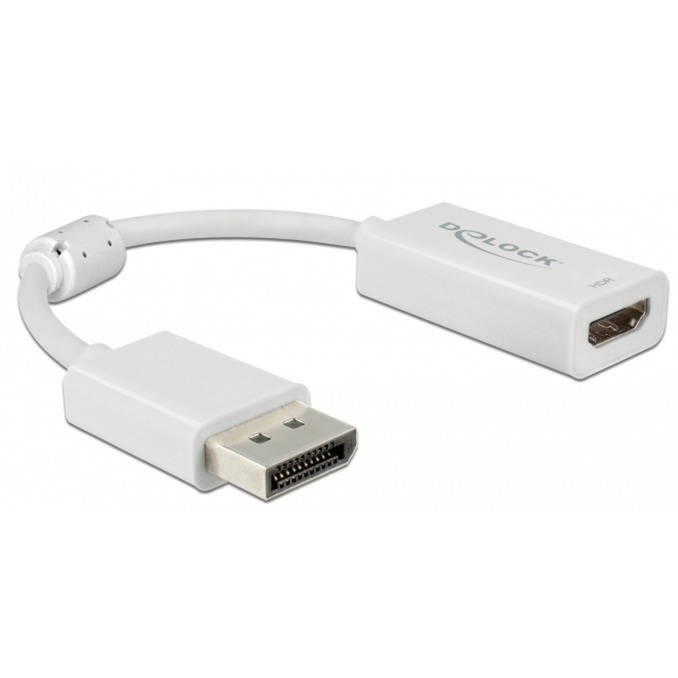 Adapter DisplayPort > HDMI 4K 60Hz mit HDR Funktion passiv von Delock