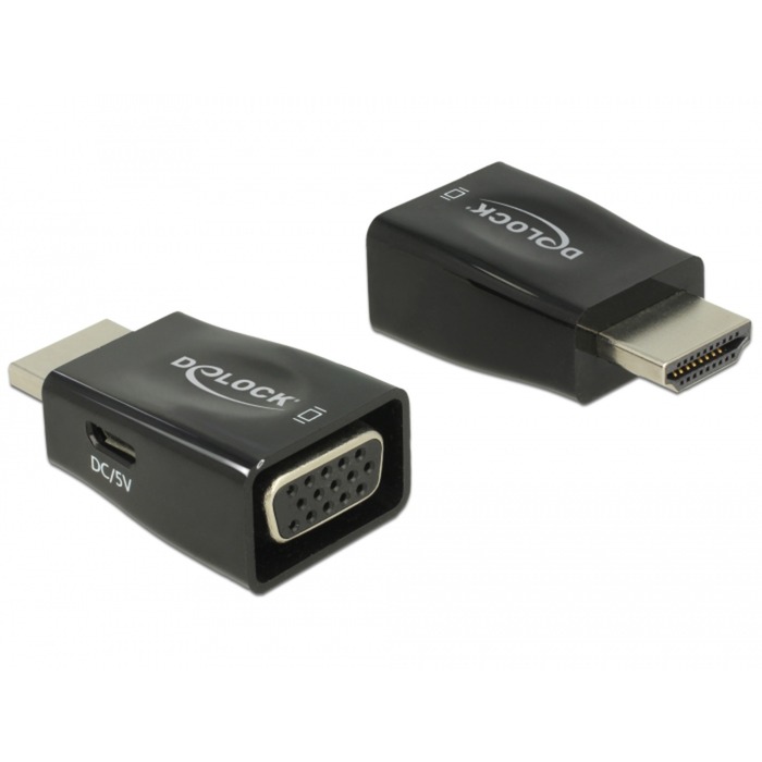 Adapter HDMI-A Stecker > VGA Buchse von Delock