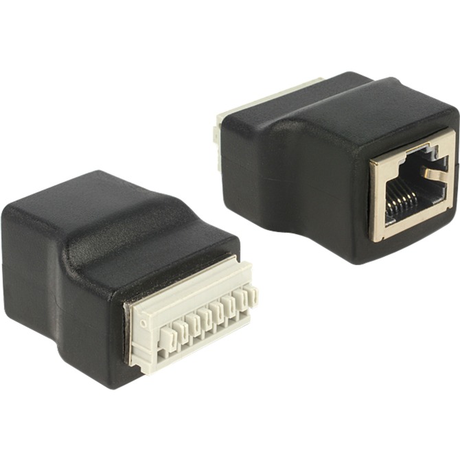 Adapter R-J45 Buchse - Terminalblock von Delock