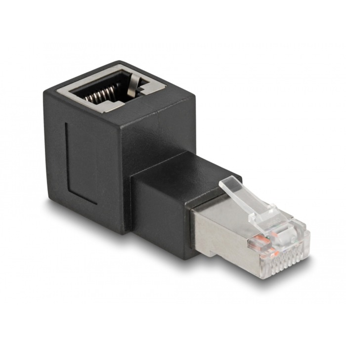 Adapter RJ-45 Stecker > RJ-45 Buchse, Cat.6a von Delock