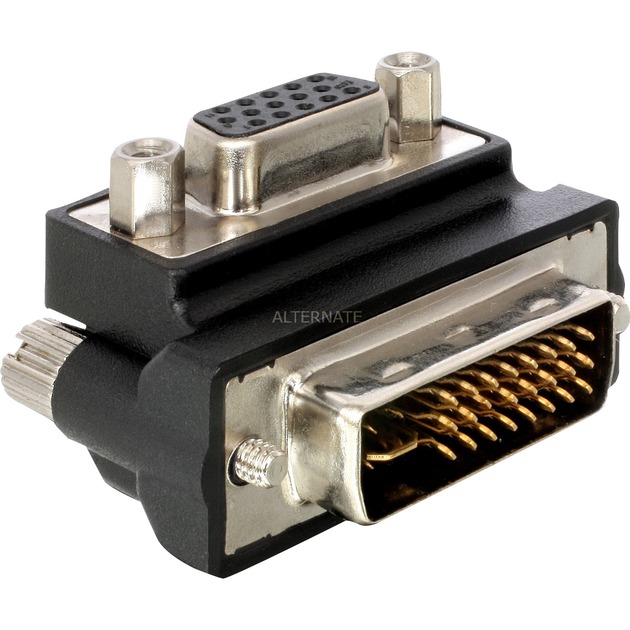 Adapter VGA-Buchse auf DVI-I-Stecker von Delock