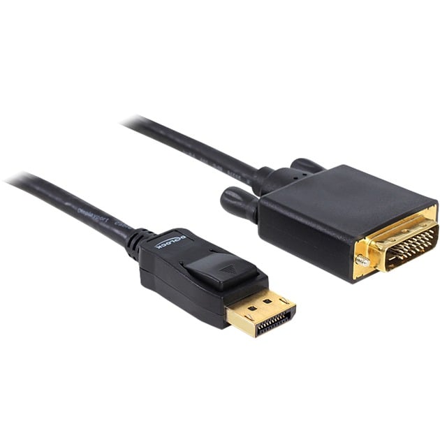 Adapterkabel Displayport Stecker > DVI 24+1 Stecker von Delock