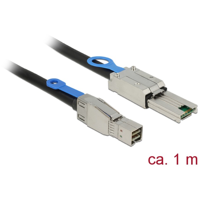 Adapterkabel Mini SAS HD SFF-8644 > Mini SAS SFF-8088 von Delock