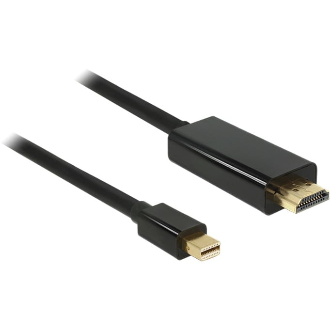 Adapterkabel miniDP Stecker > HDMI-A Stecker von Delock