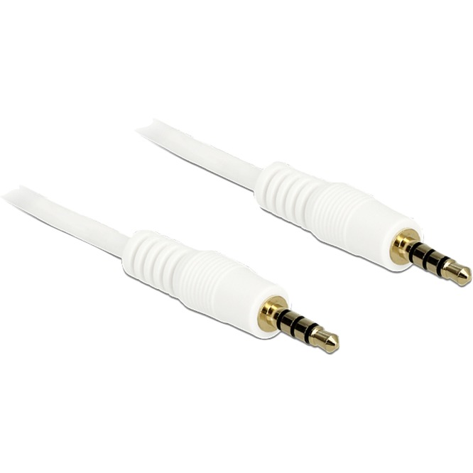 Audiokabel Klinke 3,5mm 4Pin > 3,5mm Stecker 4Pin von Delock