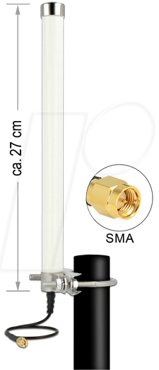 DELOCK 12433 - Antenne LTE SMA Stecker von Delock